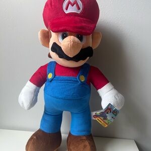 NINTENDO SUPER MARIO BROS 20" LARGE PLUSH TOY